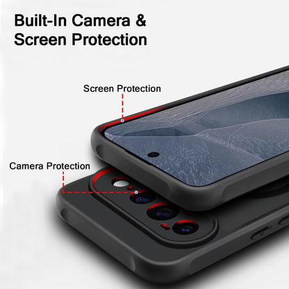 Google Pixel 11 Pro Hoesje - Zwart - Matte Armor MagSafe Back Cover
