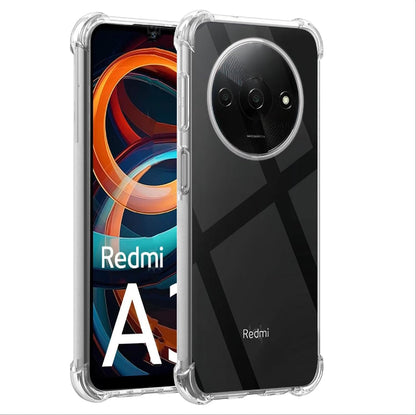 Xiaomi Redmi A3 Hoesje - Transparant - Anti-Shock Back Cover