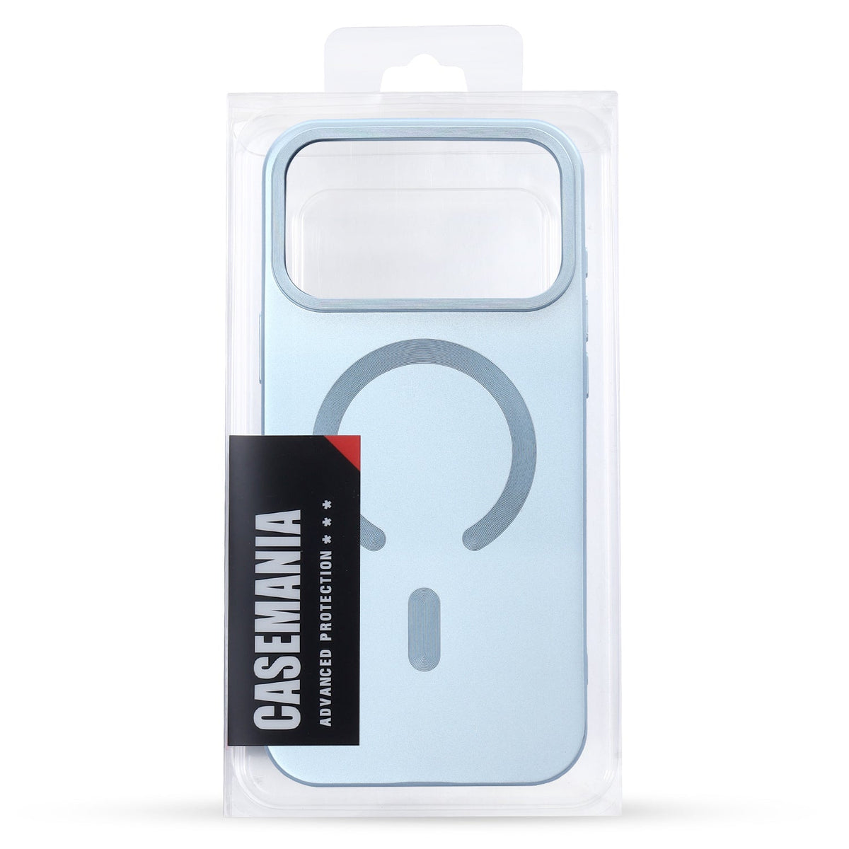 Apple iPhone 18 Pro Max Hoesje - Licht Blauw - Matte Siliconen MagSafe Back Cover