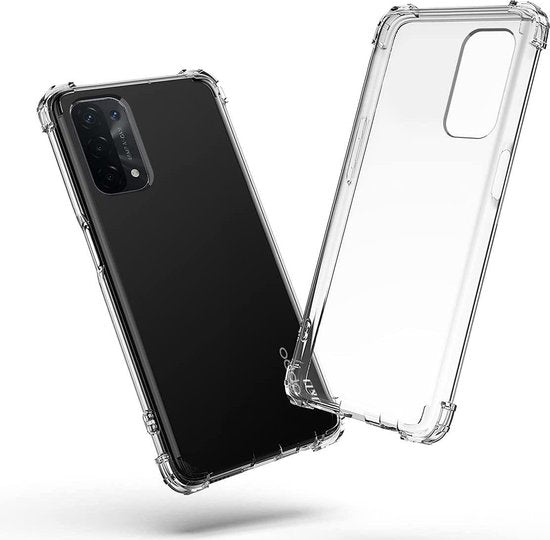 OPPO A54 5G Hoesje - Transparant - Anti-Shock Back Cover