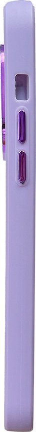 Apple iPhone 14 Pro Max Case - Purple - Shockproof Silicone Back Cover