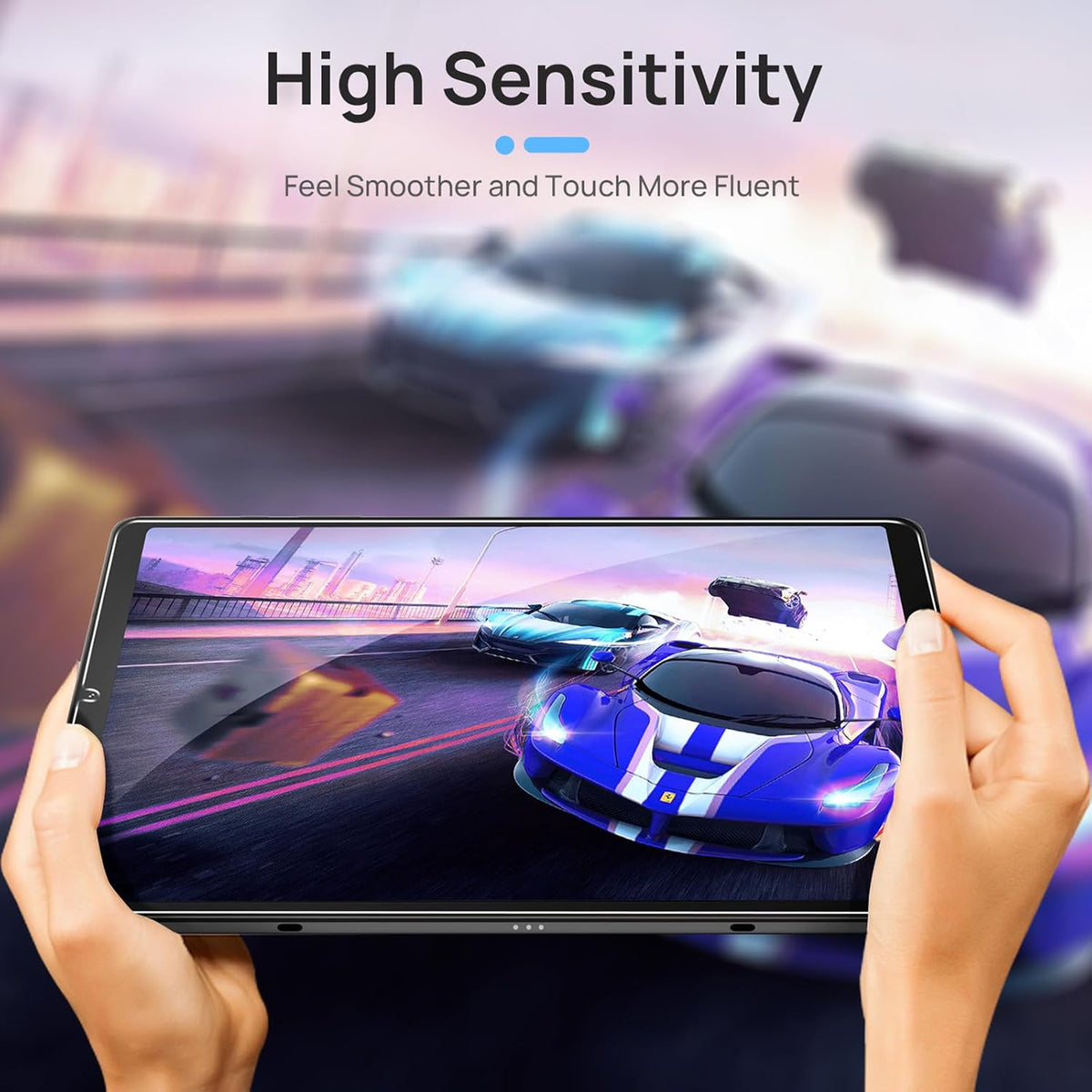 Samsung Galaxy Tab A9 Screenprotector - Full Cover - 2 Stuks