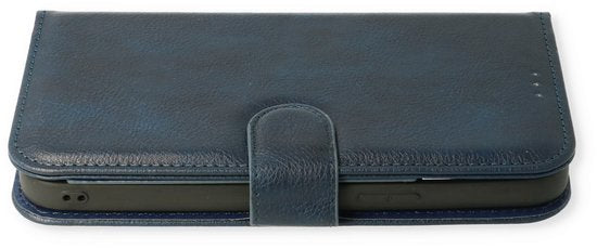 Apple iPhone 11 Hoesje - Blauw - 2 in 1 Bookcase met 10 Kaart Vakken