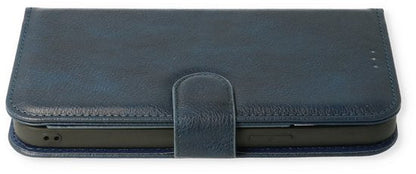 Apple iPhone 11 Hoesje - Blauw - 2 in 1 Bookcase met 10 Kaart Vakken
