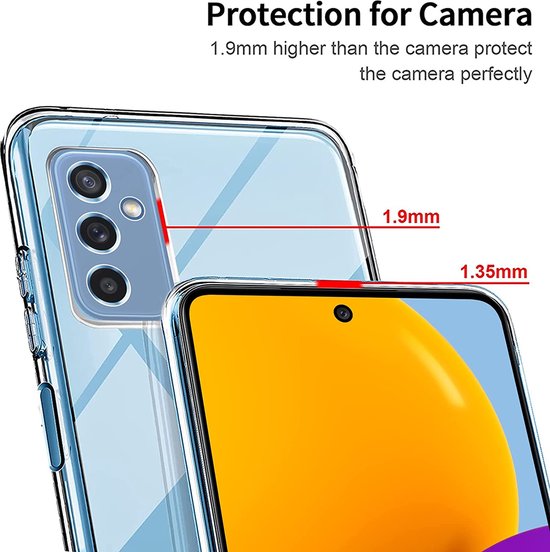 Samsung Galaxy A04s Hoesje - Transparant - Siliconen Back Cover