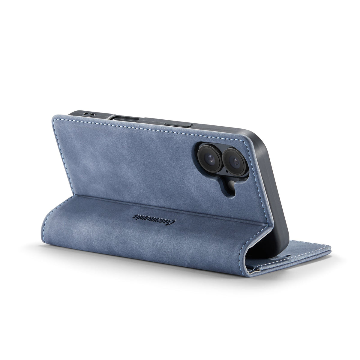 Apple iPhone 16 Plus Hoesje - Shadow Gray - Dunne Bookcase
