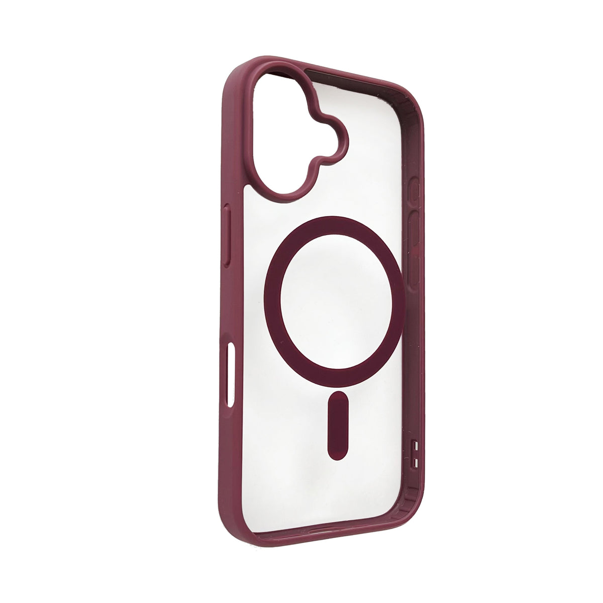Apple iPhone 17 Hoesje - Burgundy - Bumper MagSafe Back Cover