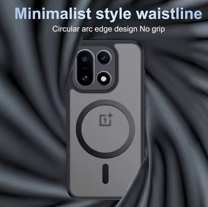 OnePlus 15 Case - Black - Matte Armor MagSafe Back Cover
