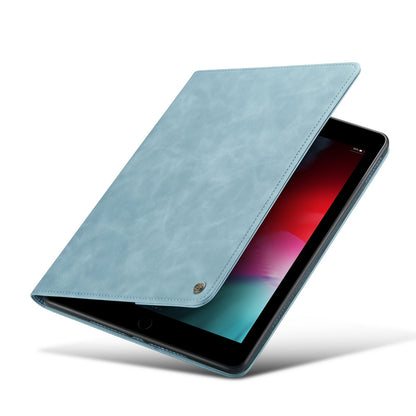 Apple iPad Air 13 (2024) Tablet Case - Aqua Blue - Luxury Folio Case with Card Holder