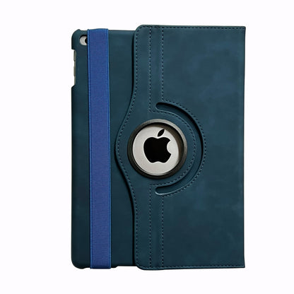 iPad 9.7 inch 2018 Tablethoes - Navy Blue - Draaibare Bookcase