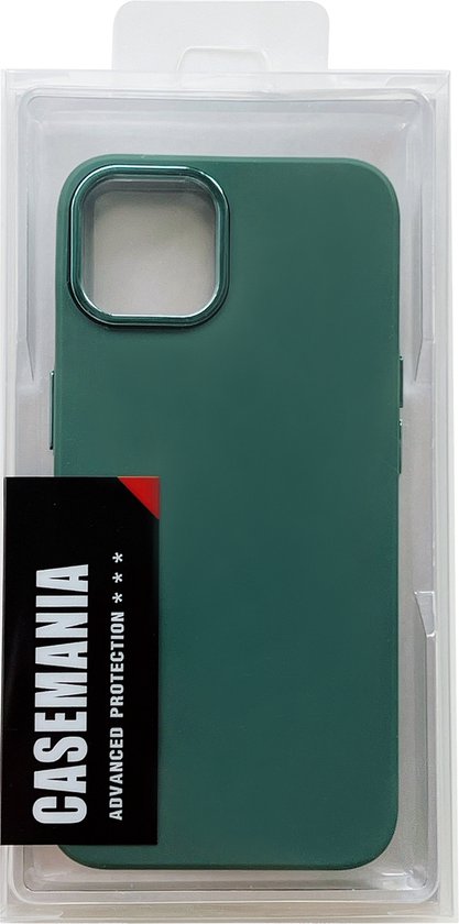 Apple iPhone 14 Plus Case - Green - Silicone Back Cover