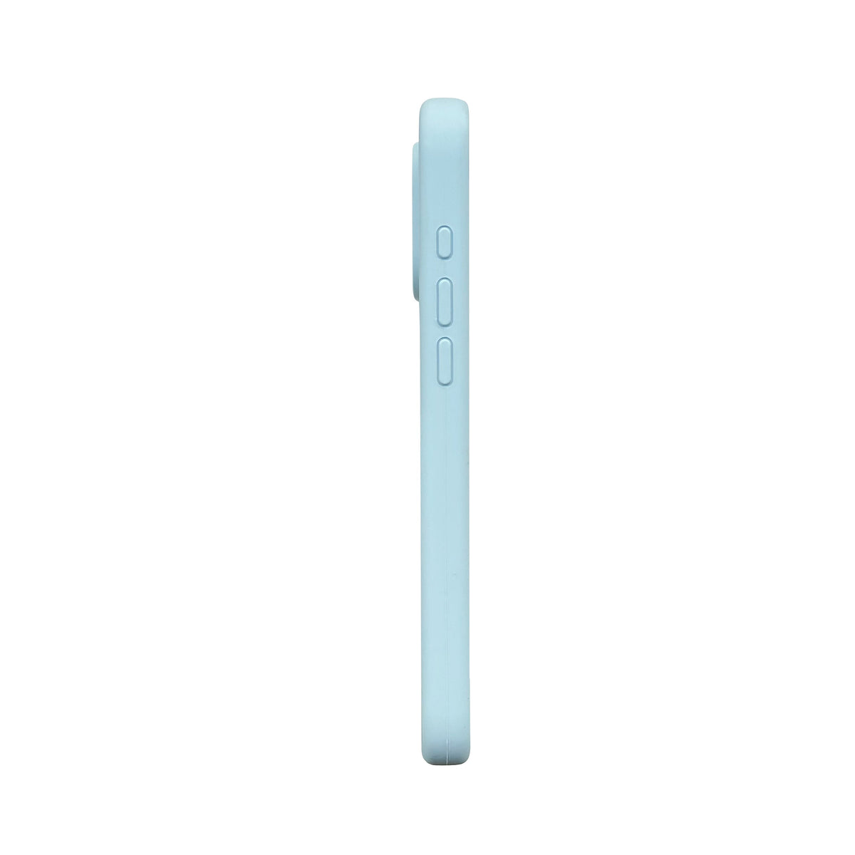 Apple iPhone 16 Pro Hülle - Hellblau - Extra Starke Liquid Silikon MagSafe Backcover mit Magnetring