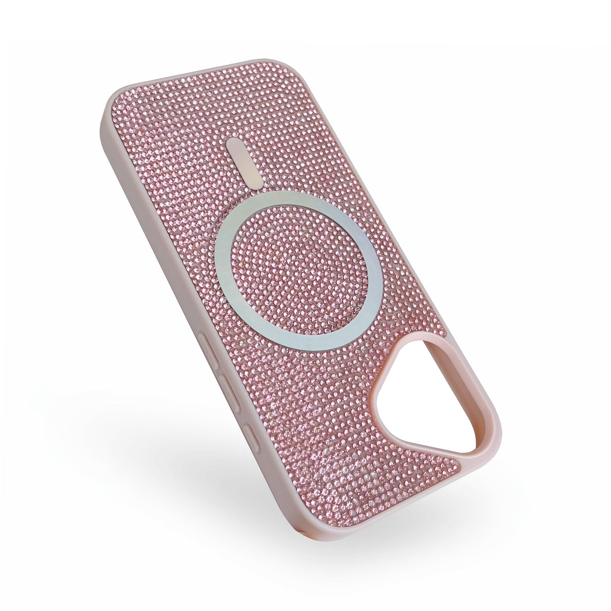Apple iPhone 17 Case - Pink - Diamond Glitter MagSafe Back Cover