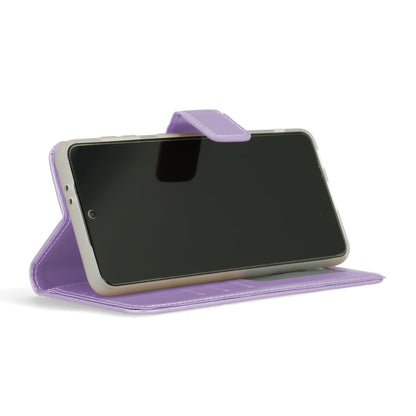 Apple iPhone 15 Pro Hoesje - Paars - Bookcase
