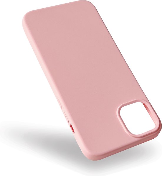 Apple iPhone 14 Plus Case - Pink - Matte Silicone Back Cover