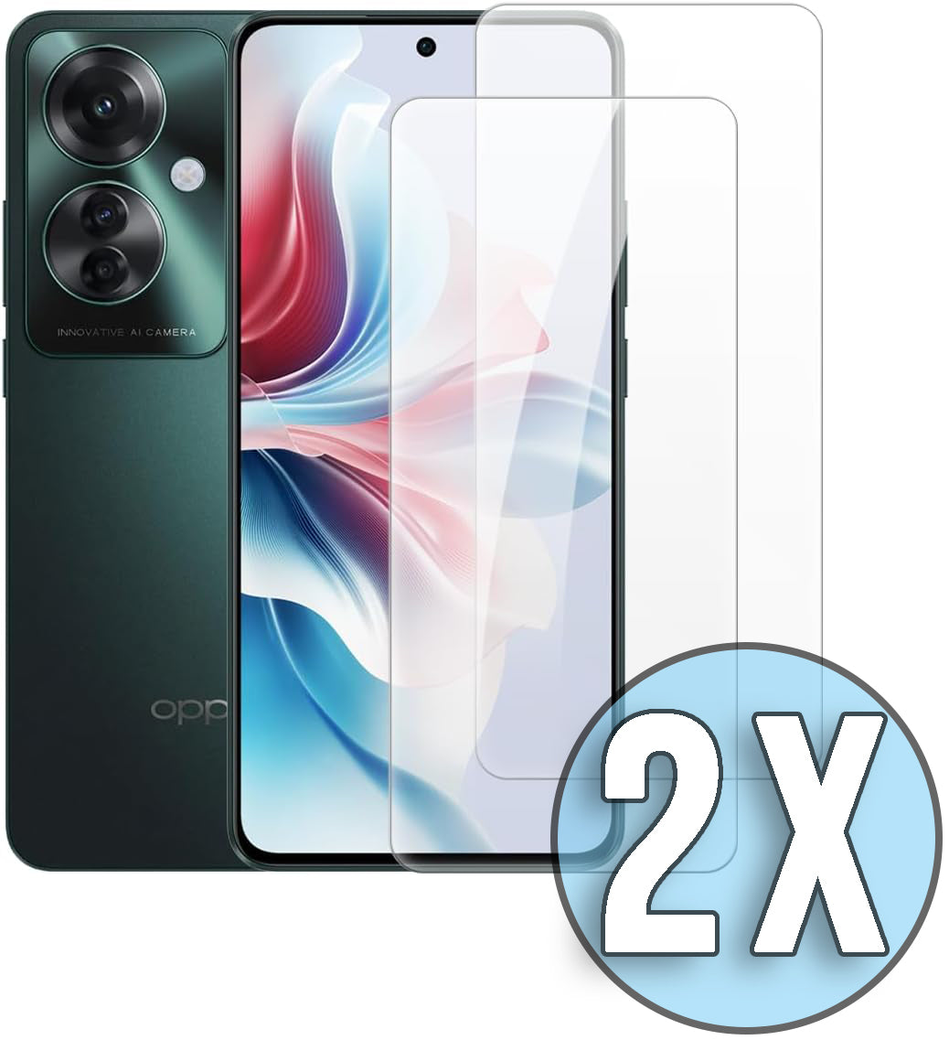 Oppo Reno 11F Panzerglas - Tempered Glass - 2 Stück