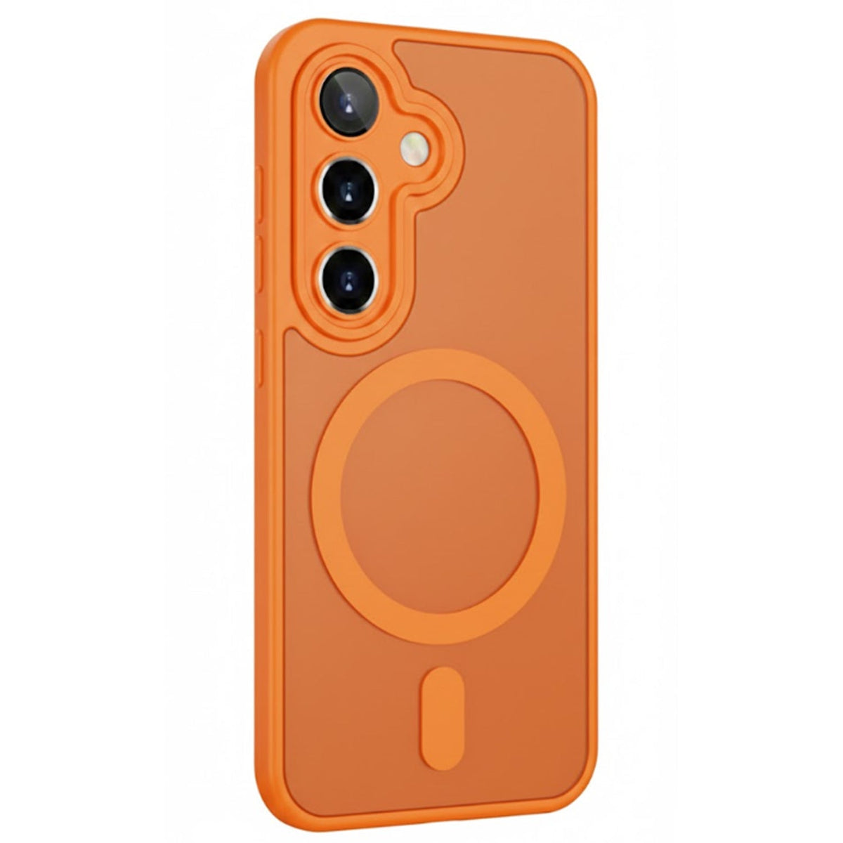 Samsung Galaxy A37 Hoesje - Oranje - Matte Armor MagSafe Back Cover