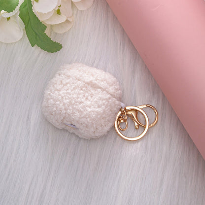 Apple AirPods 4 Hoesje - Teddy Furr - Wit