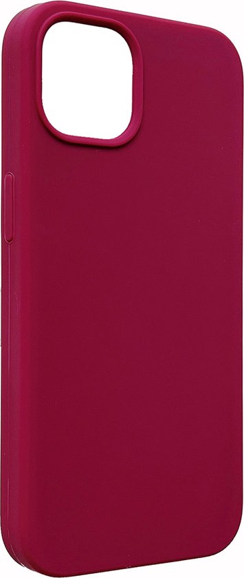 iPhone 13 Pro Hoesje - Burgundy - Liquid Siliconen Back Cover