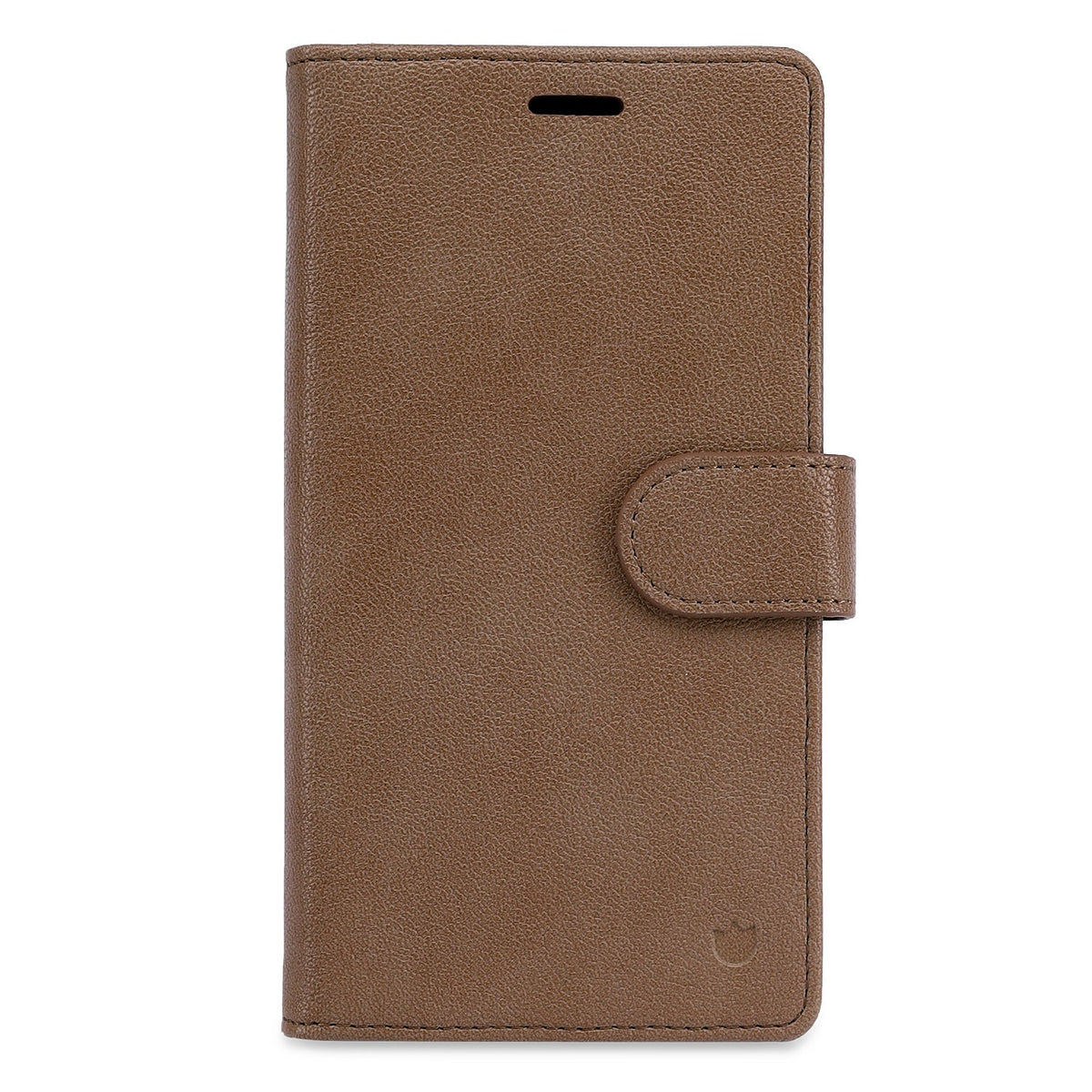 iPhone 16 Hoesje - Mocha Brown - 2 in 1 Lederlook Bookcase