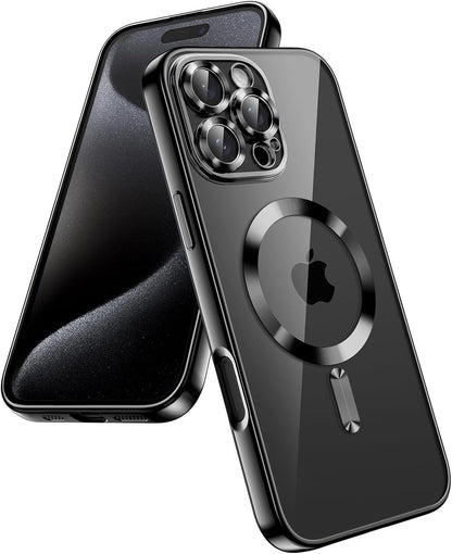 Apple iPhone 16 Pro Max Case - Black - Silicone MagSafe Back Cover