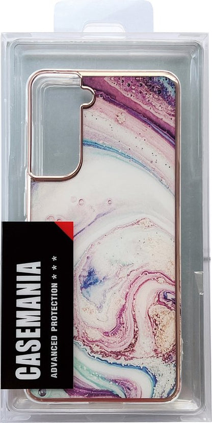 Samsung Galaxy S23 Plus Hoesje - Twist - Siliconen Marmer Back Cover