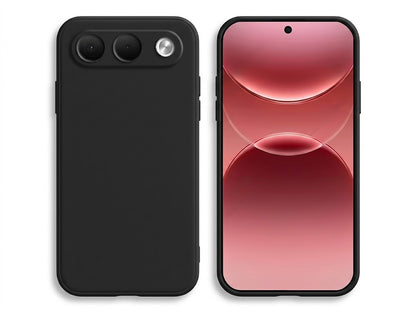Oppo A7 Pro 5G Hoesje - Zwart - Siliconen Back Cover