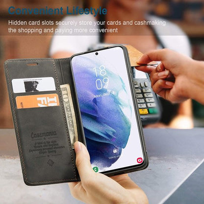 Oppo A94 Hülle - Charcoal Gray - Dünnes Bookcase