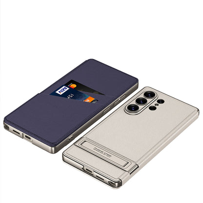 Samsung Galaxy S26 Ultra Hoesje - Carbon - New Design Dunne book Kickstand Bookcase