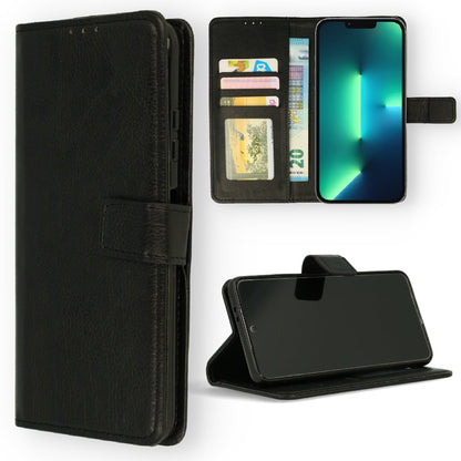 Apple iPhone 13 Mini Hoesje - Zwart - MagSafe Bookcase