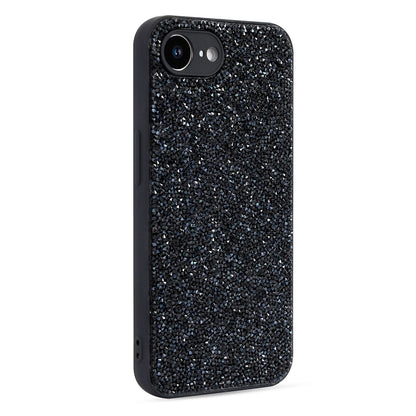 Apple iPhone 16e Case - Black - Diamond Glitter Back Cover