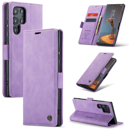 Samsung Galaxy S24 Ultra Hoesje - Bright Lila - Dunne Bookcase