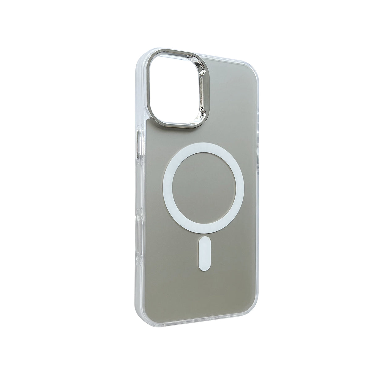 Apple iPhone 15 Plus Hülle - Silber - Fusion-Armor-MagSafe-Backcover