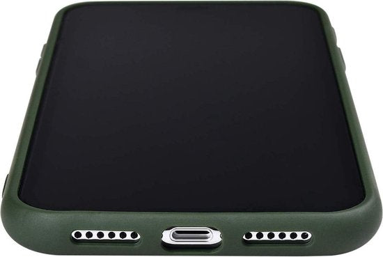 iPhone XR Hoesje - Groen - Siliconen Back Cover