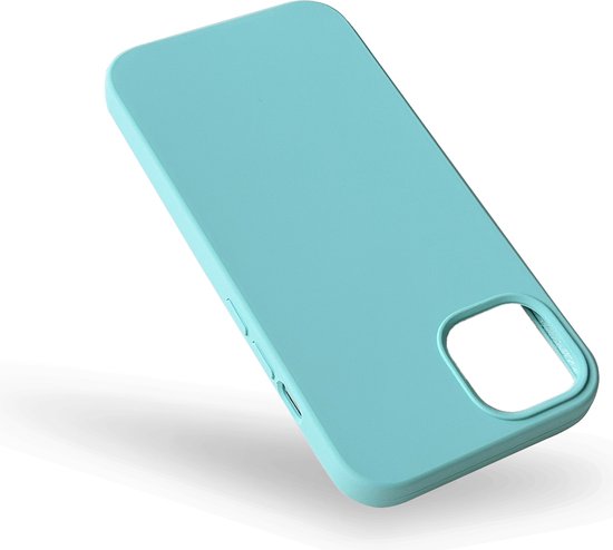 Apple iPhone 12 Pro Max Hoesje - Blauw - Liquid Siliconen Back Cover