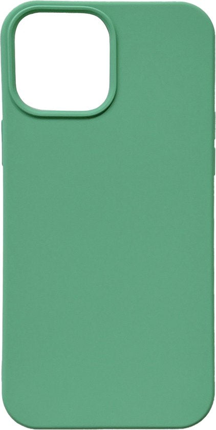 Apple iPhone 13 Pro Max Hoesje - Licht Groen - Siliconen Back Cover