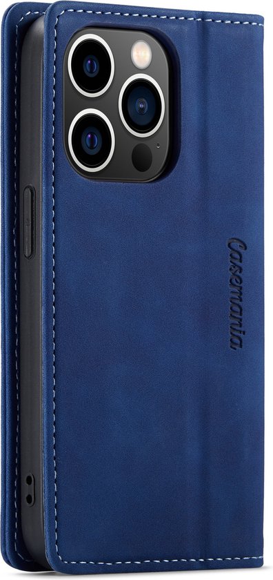 Apple iPhone 14 Pro Max Case - Navy Blue - Slim Wallet Case