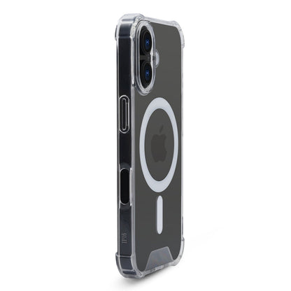Apple iPhone 16 Hoesje - Transparant - Anti-Shock MagSafe Back Cover