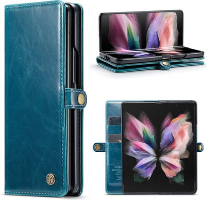 Samsung Galaxy Z Fold 3 5G Hoesje - Emerald Green - Bookcase