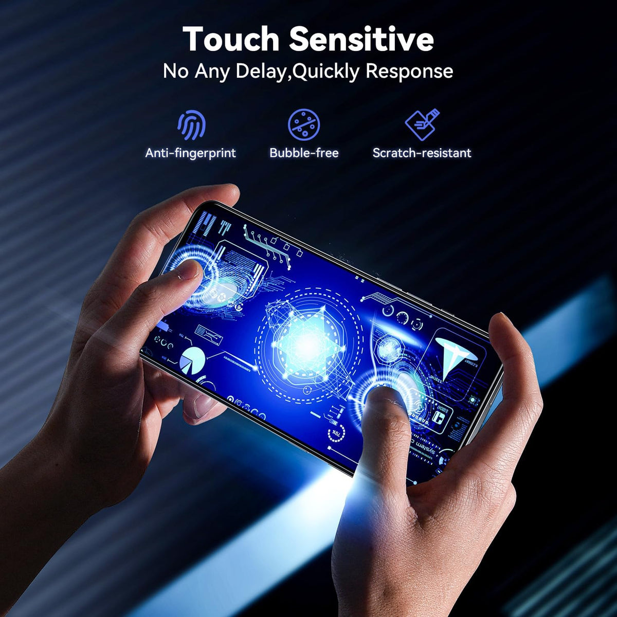 Samsung Galaxy A56 / A36 / A26 / A16 Screenprotector - Full Cover - 2 Stuks