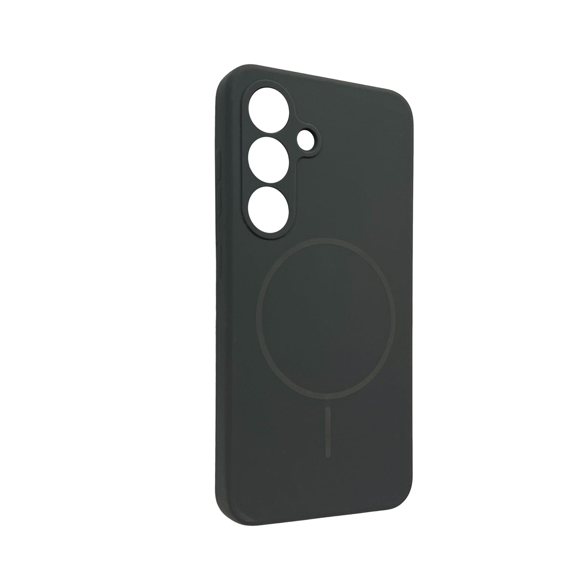 Samsung Galaxy S25 Plus Hoesje - Grijs - Liquid Siliconen MagSafe Back Cover