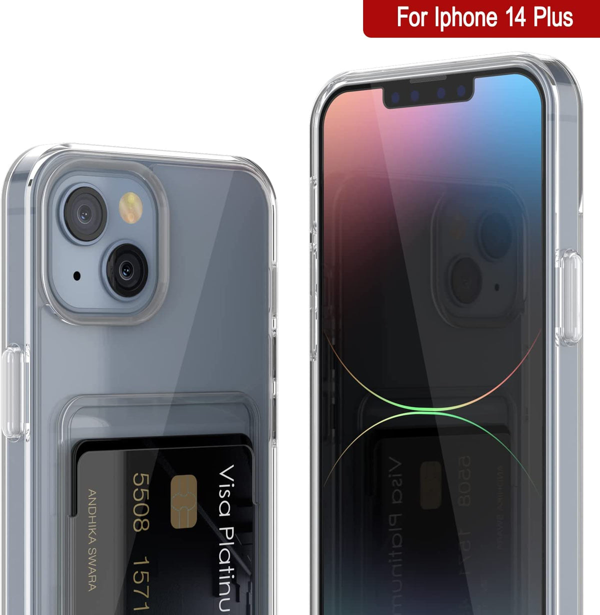 Apple iPhone 14 Plus Hülle - Transparent - Silikon-Backcover