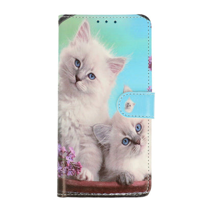 Samsung Galaxy S25 Plus Hoesje - Katten - Portemonnee Bookcase