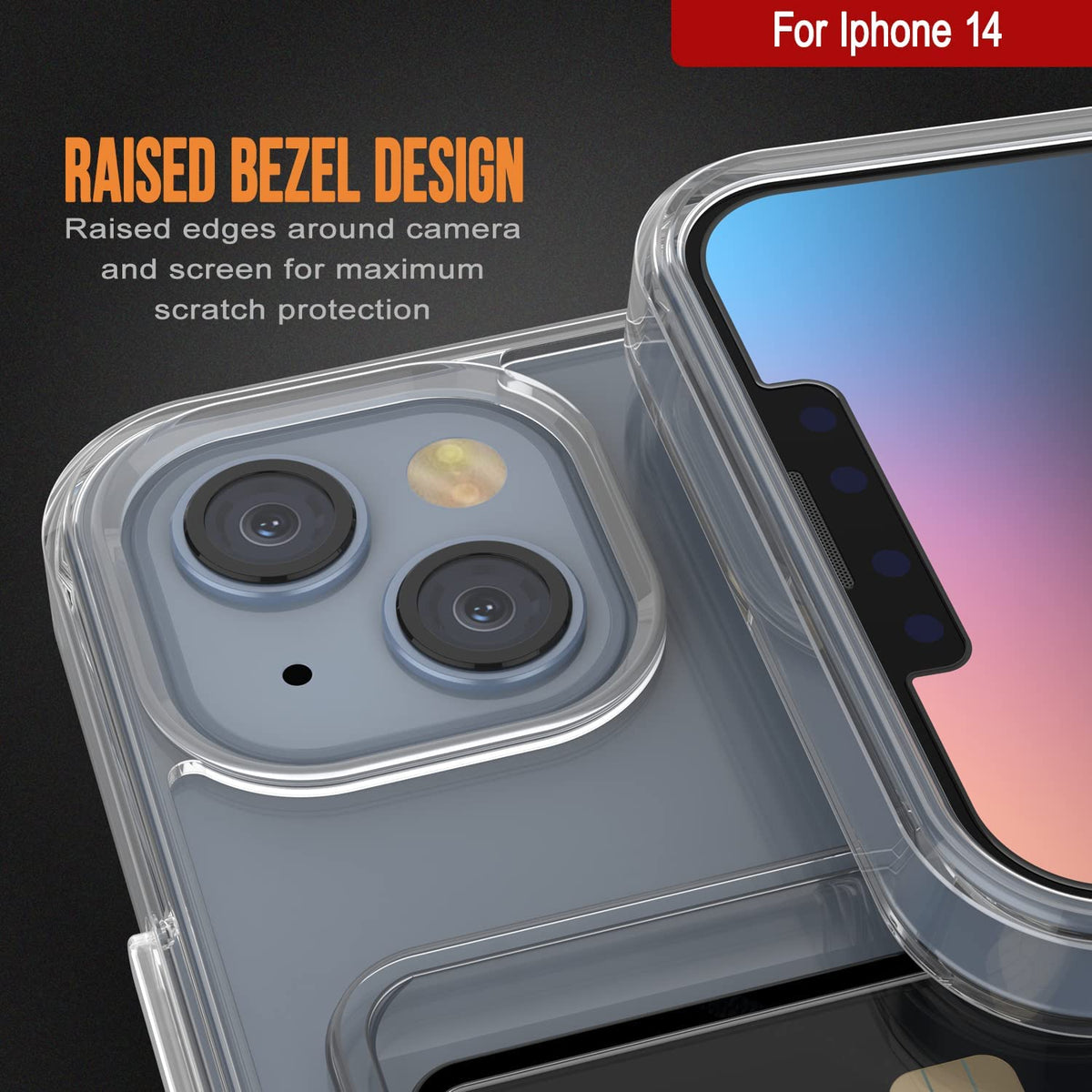 Apple iPhone 14 Hülle - Transparent - Silikon-Backcover