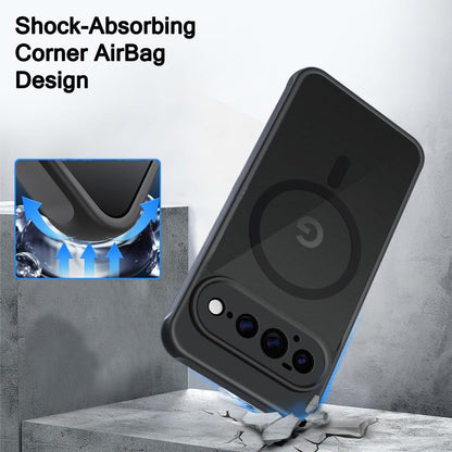 Google Pixel 11 Hoesje - Zwart - Matte Armor MagSafe Back Cover