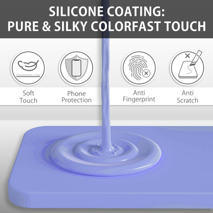 Samsung Galaxy A56 Case - Purple - Liquid Silicone Back Cover