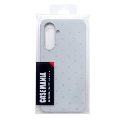 Samsung Galaxy A36 Hoesje - Blauw - Hartjes Back Cover