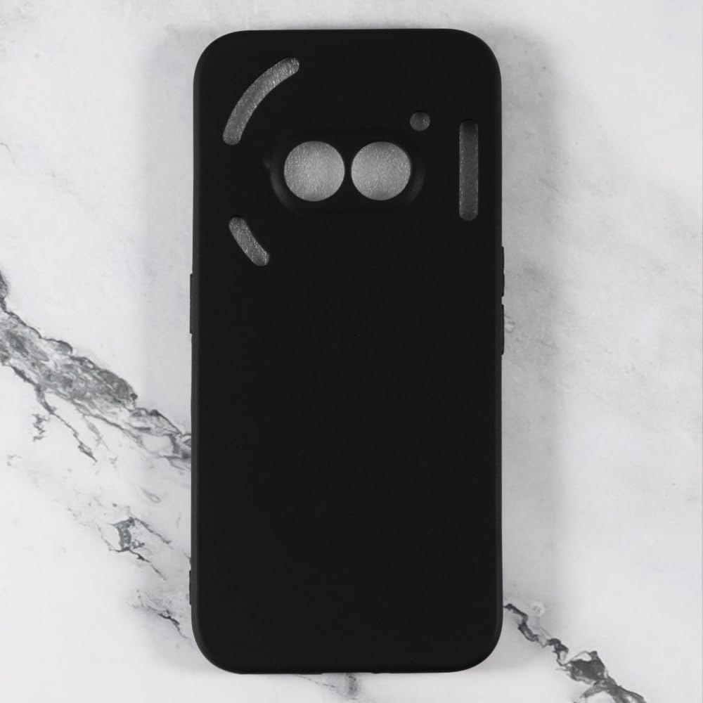 Nothing Phone (2a) Plus Hoesje - Zwart - Siliconen Back Cover