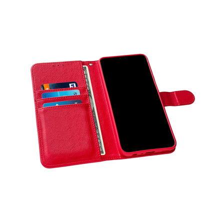 Samsung Galaxy A06 Hoesje - Rood - Bookcase