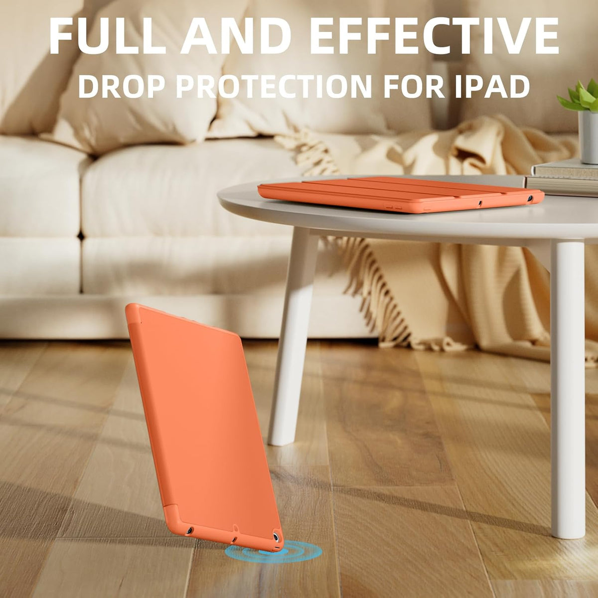 Apple iPad 10.2" WiFi 2019 (7. Gen.) Tablet Case - Orange - Smart Cover